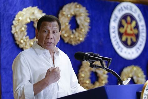 Duterte Dares Joma To A One On One Talk Inquirer News