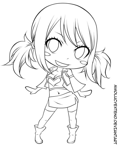 Pin By Shanri On Lineart Chibi Fairy Coloring Anime Lineart