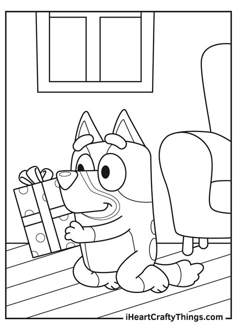 Bluey Colouring Pages Free Printable Printable Word Searches