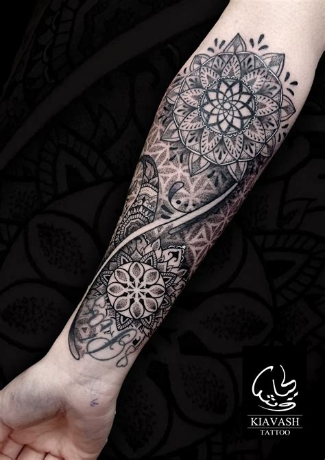 Forearm Ornamental Mandala Sleeve For Girl Mandala Sleeve Mandala