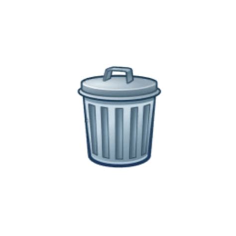 Trash Can As An Emoji Drawing By Disney Disneyemojiblitz Emoji