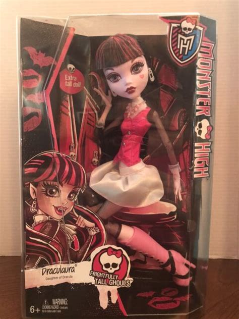 Monster High Frightfully Tall Ghouls Draculaura Doll Dmy05 For Sale