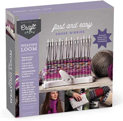 Craft Crush Weaving Loom Kit The Best Craft Kits For Adults On Amazon