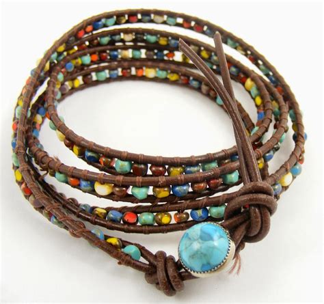 Sweet Freedom Designs Leather Wrap Bracelet