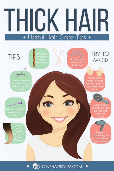 fun and fancy hairstyles for thick hair infographic ️ want to explore hairstyles for thi… tips
