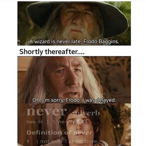 Lord Of The Rings Gandalf Meme