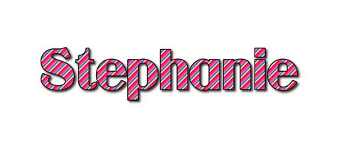 Stephanie Name Logo