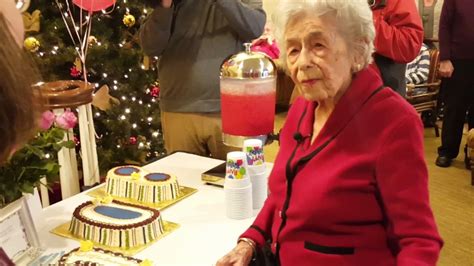 108 Year Old Woman Celebrates Life Youtube