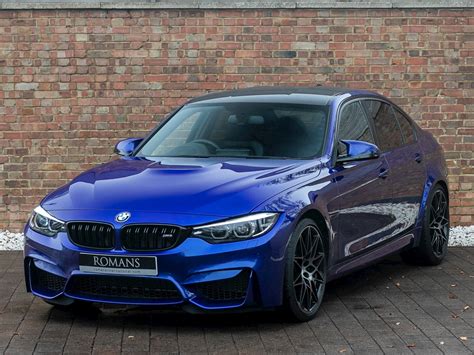 Fuel consumption in l/100 km (combined): 2018 Used BMW 3 Series M3 Competition Package | San Marino Blue