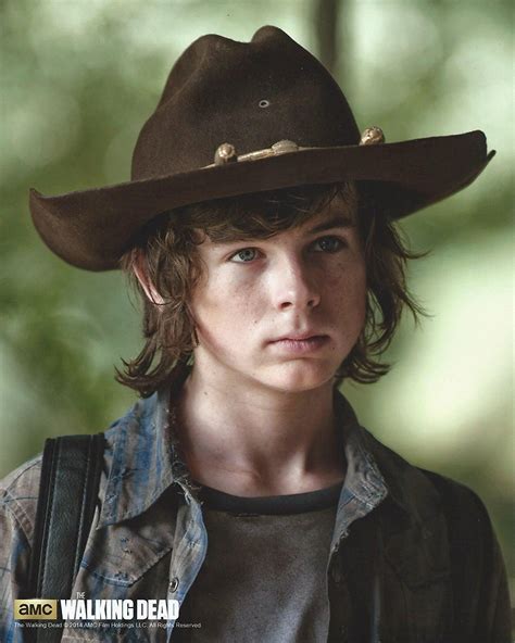 The Walking Dead Chandler Riggs As Carl Grimes Officially Licensed 8x10