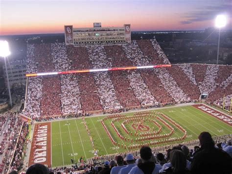 Oklahoma Memorial Stadium Section 234