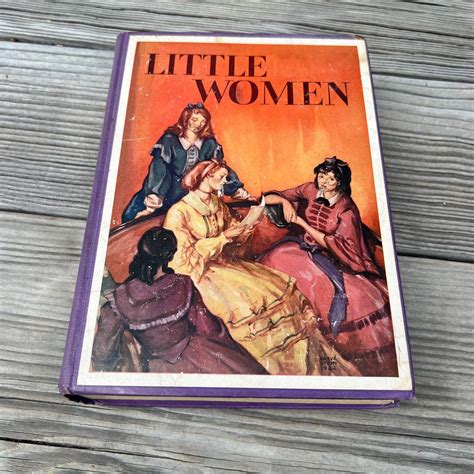 Little Women Louisa May Alcott Illustrated In Color By Harve Etsy