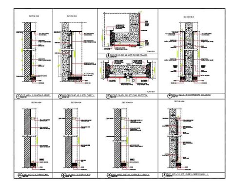 Typical Wall Section Detail Dwg File Cadbull Images