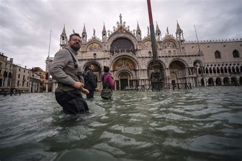 Venice Scrambles To Save Its Treasures As Floodwaters Again Submerge