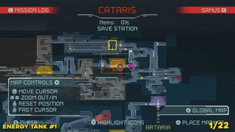 Metroid Dread Cataris All Collectible Locations Guide