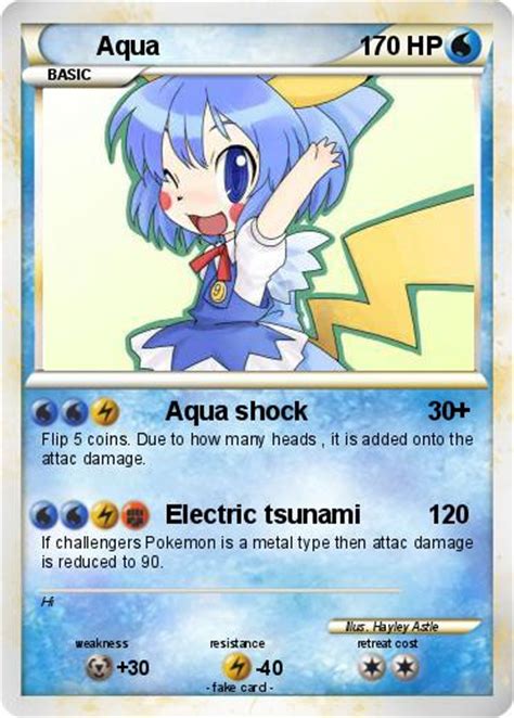 Pokémon Aqua 443 443 Aqua Shock My Pokemon Card