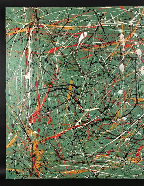 Jackson Pollock American 1912 1956 Acrylic On Canvas