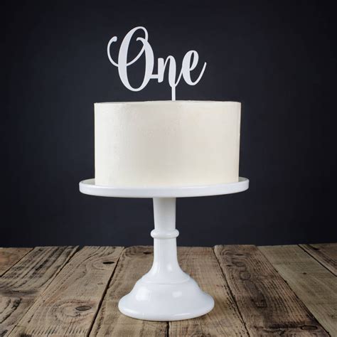 Personalised Acrylic Age Cake Topper Twenty Seven