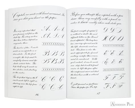 Dover Books The Technique Of Copperplate Calligraphy A Manual And