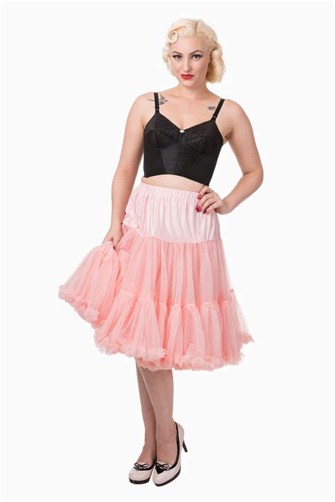 Banned Retro 50s Lizzy Lifeforms Pink Petticoat 26 Petticoat