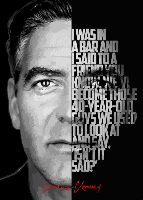 George Clooney Poster By Bnwdesigner Displate