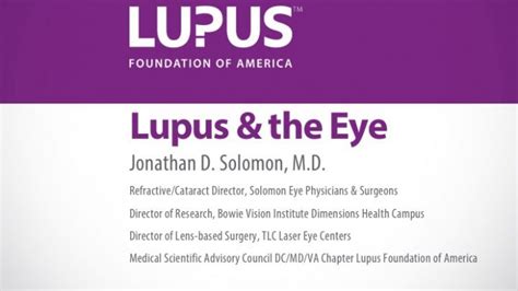 Lupus And The Eye