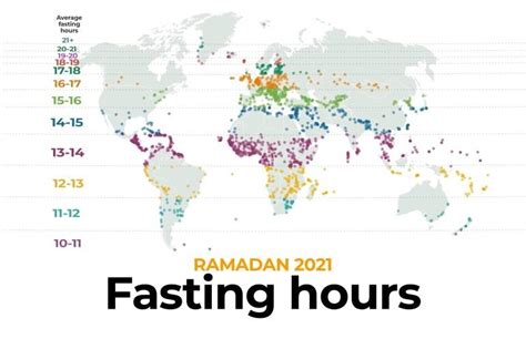 Ini Daftar Negara Dengan Waktu Puasa Ramadhan 2021 Terpanjang Dan Tersingkat