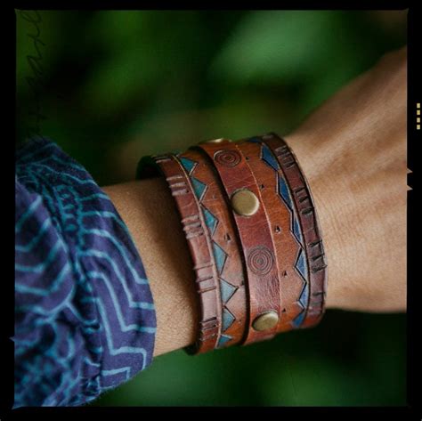 They're a great option if you think this might be. Making Leather Cuff Bracelets - Tips how to make them
