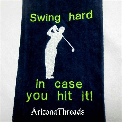 Funny Golf Towel That Makes A Great T For The Golfer Golf Humor