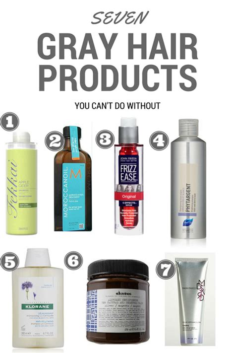 Seven Gray Hair Products You Cant Do Without 1 Grey Hair Care