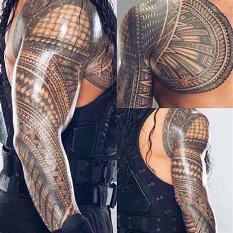 Here we have provided some 18 sample images about roman reigns tattoo including images, pictures, photos. Roman Reigns | Roman reigns tattoo, Maori tattoo, Roman reigns