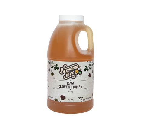 raw clover honey 3lb beeyond the hive
