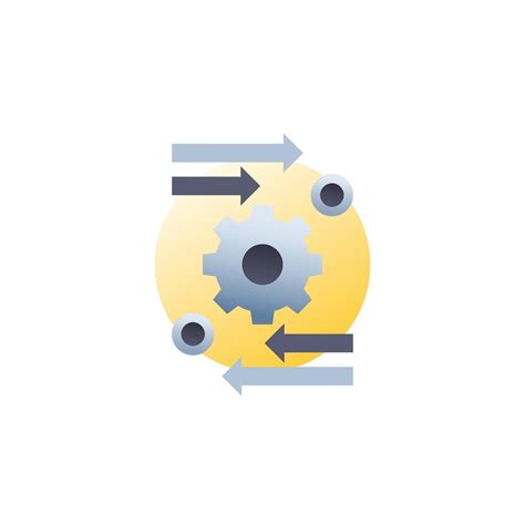 Automation And Optimization Process Vector Icon 2204578 Vector Art At
