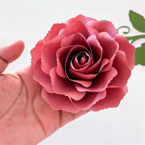 My name is charlie gordon. Paper Flowers PDF Tiny Rose #12 Printable Paper Flower ...