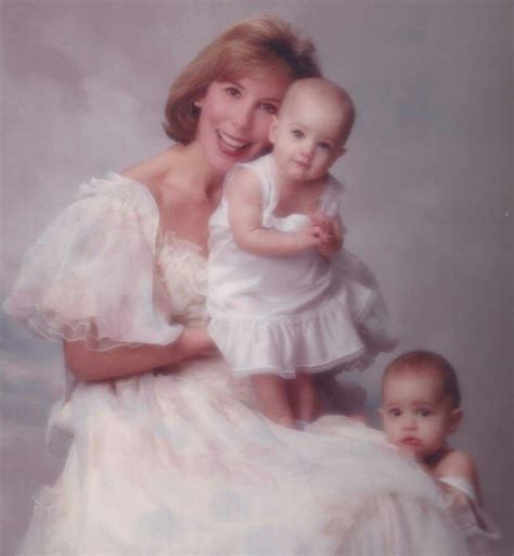 Denise Koch Chanel 13 News Anchor With Her Twin Daughters Flower Girl