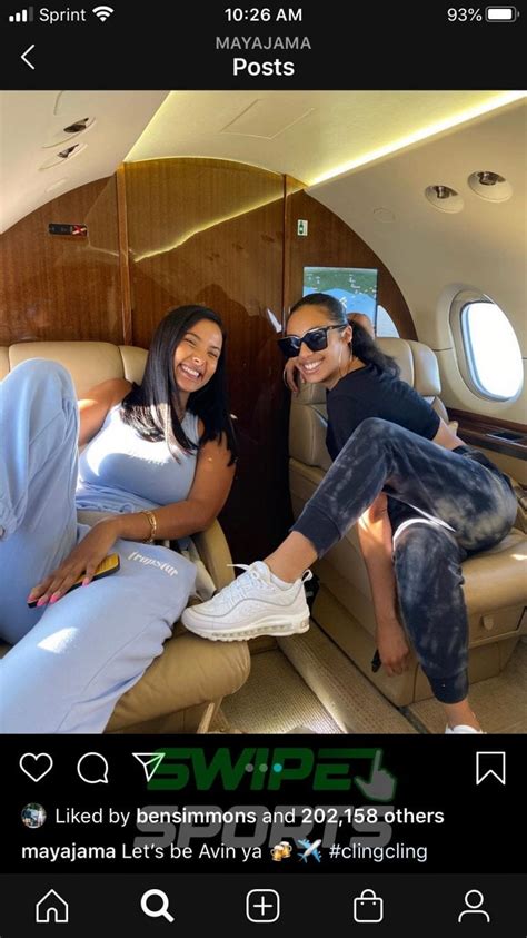 The two have been on and off the last few years, but are currently on. Ben Simmons continues to fuel romance rumors with Maya ...