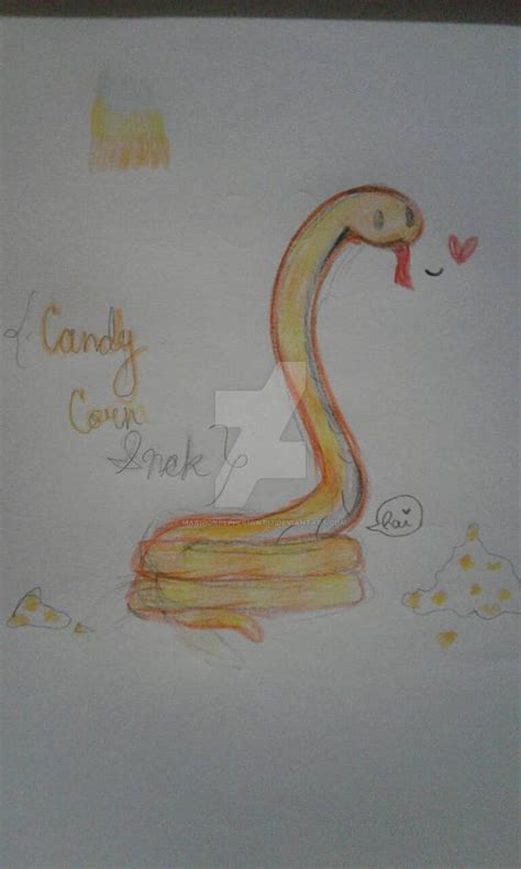 Halloween Snek Candycorn Snake By Mariponpeppermint17 On Deviantart