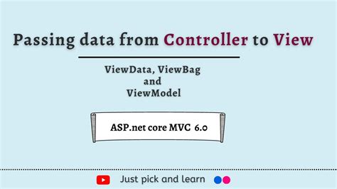 Passing Data From Controller To View In Asp Net Core MVC ViewData ViewBag ViewModel