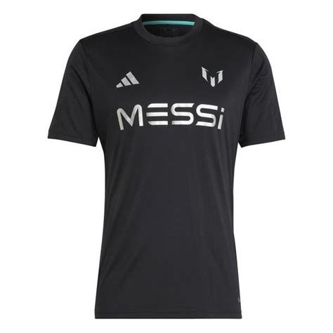 Adidas Training T Shirt Messi Schwarz Unisportstorede