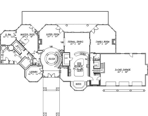 Mansions And More Contemporary Mansion W Floor Plans