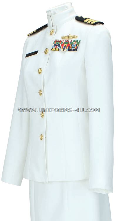 Us Navy Female Officer Service Dress White Uniform