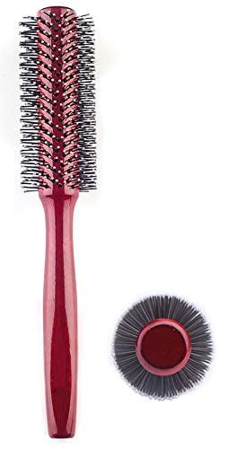 Perfehair Small Round Hair Brush With Soft Nylon Bristles 1 6 Inch