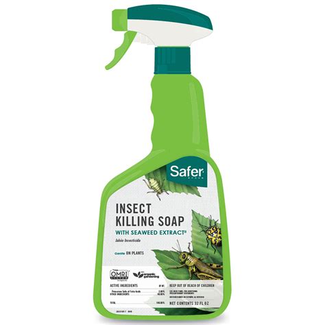 Safer Brand 5110 6 Insect Killing Soap 32 Oz Garden
