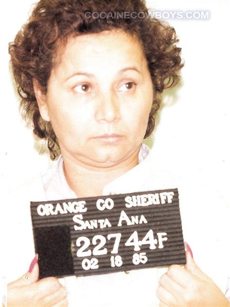 Griselda Blanco Mugshot After Her 1985 Arrest In California Billy
