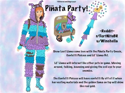 Re Done Skin Concept Piñata Party Based On The Durr Burger Onesie