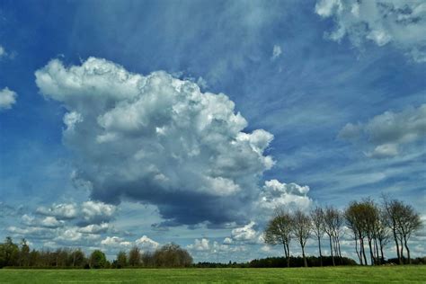 Fluffy Clouds Over Hertfordshire 35mmman Flickr