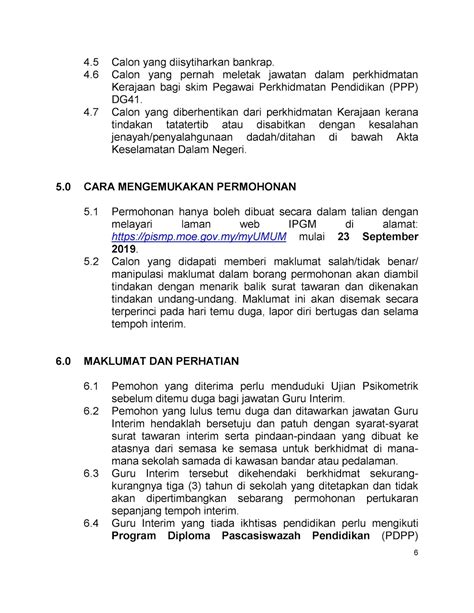 Panduan buat anda yang ingin membuat permohonan guru interim tahun 2020. Pengambilan Guru Interim SK & SJKC KPM Tahun 2020 Kini ...