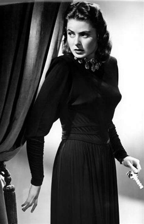 Ingrid Bergman Promoshoot For Notorious Swedish Actresses