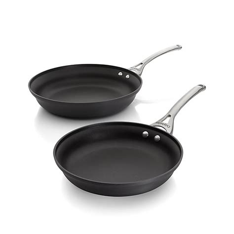 I am all in a tizzy about the health hazards of teflon. Calphalon Contemporary ™ Non-stick 2-Piece Fry Pan Set ...