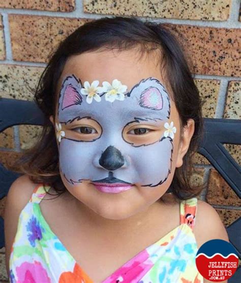 Bear Face Paint